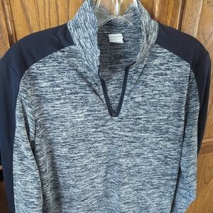 Youth Medium Navy Sport Tek 1/4 Zip